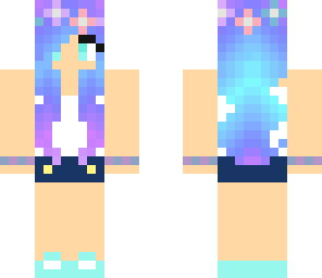 cute ombre galaxy girl