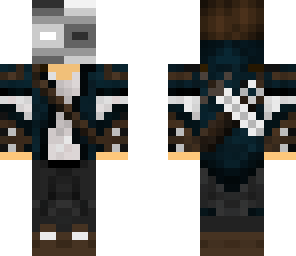 hunter with mask