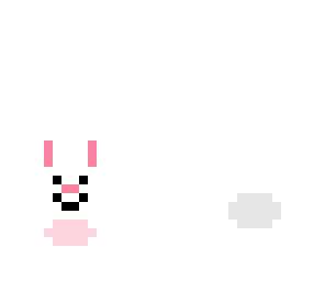 white bunny