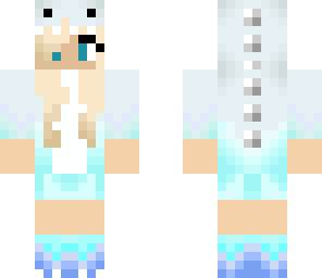 snowy girl