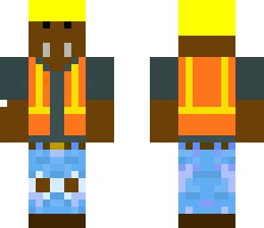 construction worker walrus