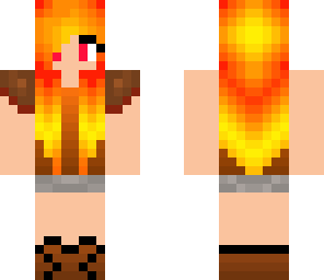 cute fire dragon rider