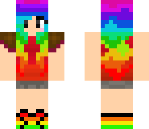 cute rainbow dragon rider