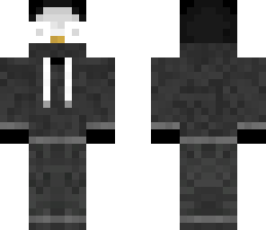 ninja pinguin with big eyes