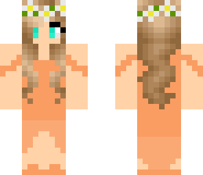 peach dress