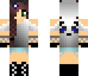 cute panda girl