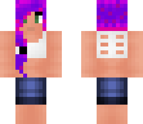 purple hair