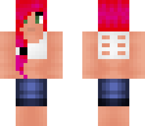pink hair