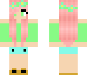 cute girl pink haried