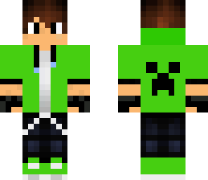 cool green boy