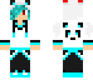 blue panda