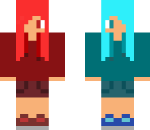 two sided girl
