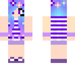 purple girl