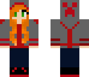 red creeper girl