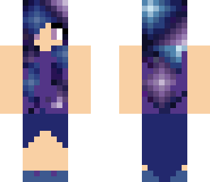 skirted galaxy girl