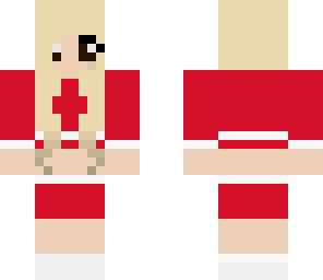 blonde cheerleader
