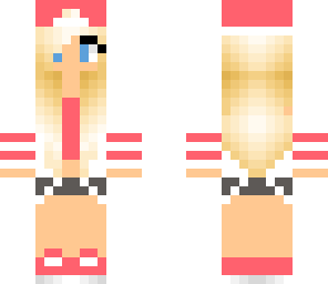 blonde skater chick