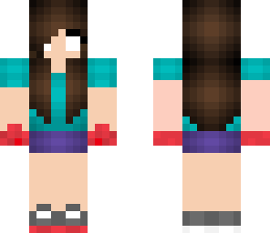 bloody herobrine girl