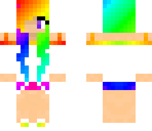 rainbow girl please like