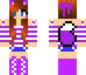 purple fox girl
