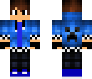 blue skin