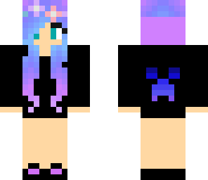 galaxy cat girl