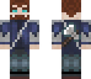 beard axe man