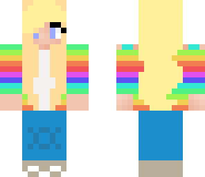 rainbow girl