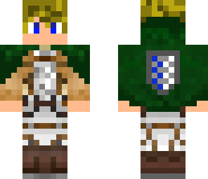 me in an aot uniform