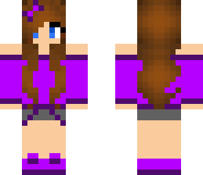purple girl
