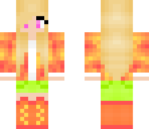 edit of edit orange girl