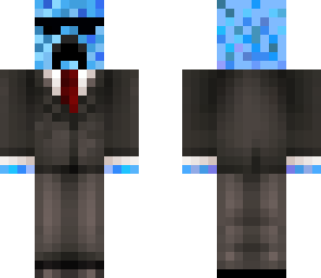 blue creeper in a suit