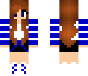 dark blue girl