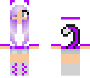 purple cat