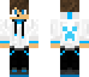 blue creeper hoodie gamer