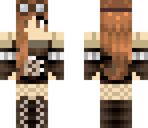 edited steampunk girl