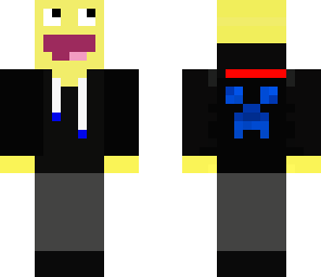 my new skin 100 likes plz awesome face xd edited