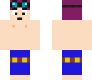 dantdm purple hair at the beach