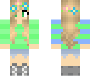green girl