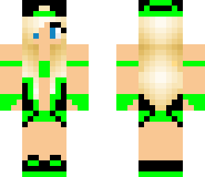 green neon tomboy
