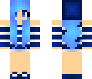 cut water girl