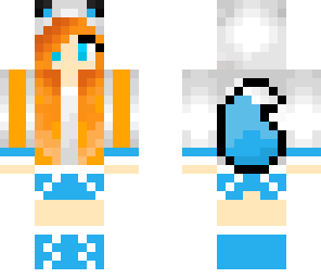 orange haired fox girl