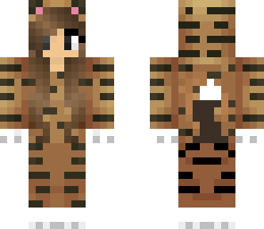 tiger girl onesie