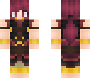 the gold caster - fairy tail oc - female version