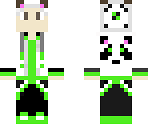 green panda hoody