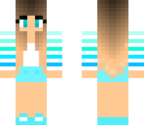 cute blue girl