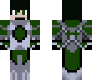 green no helmet fallen knight