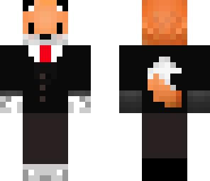 fox in a suit