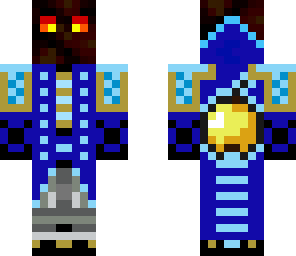 skin azul