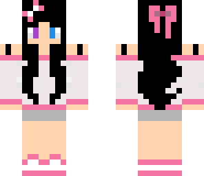 pink and white